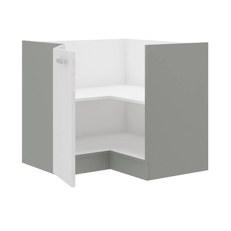Eck-Küchenschrank Bianka 89x89 DN 1F BB dampf-, temperatur- und spritzwasserbeständiger Schrank