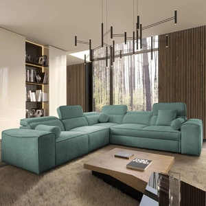 Ecksofa mit Schlaffunktion Viano III patina links stilvolles Ecksofa mit Bettkasten perfekt für moderne Interieurs