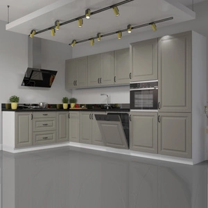 Kastos Eck-Küchenmöbel-Set 190x350 cm ideal für skandinavisch-klassische und moderne Innenräume