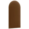 Wally gepolstertes Paneel 30x100 cm Honig stilvolles Wandpaneel Zaun Veloursstoff modischer Schliff für jedes Arrangement