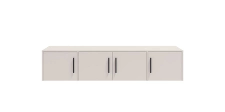 Garderobenerweiterung Maxione 198 cm beige Funktionsgarderobe erhöht den Stauraum für Kleidung, Schuhe und Accessoires
