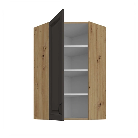 Hängender Ecke-Küchenschrank Style 60x60 GN-108 1F schrankfest gegen Dampf hohe Temperaturen und verschüttete Flüssigkeiten