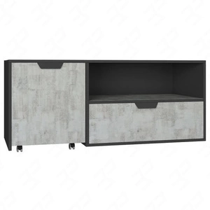 TV Schranke Nano 120 cm graphit / enigma ideal für Wohnzimmer und Jugendzimmer