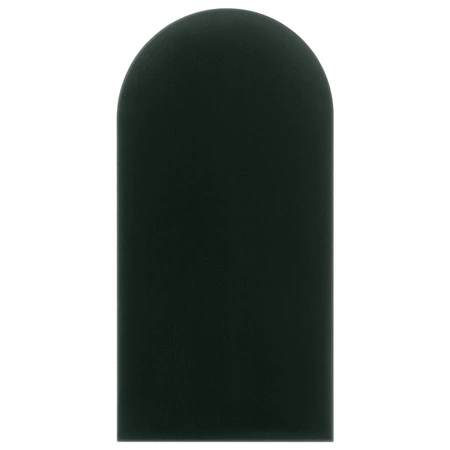 Wally gepolstertes Paneel 30x100 cm Flasche grün stilvolles Wandpaneel Zaun Veloursstoff modisches Finish für jede Einrichtung