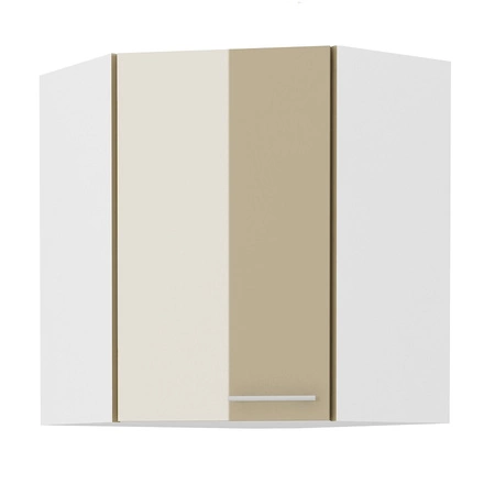 Nalo 60x60 GN-72 1F Eck-Küchenoberschrank dampf-, hitze- und auslaufsicherer Schrank