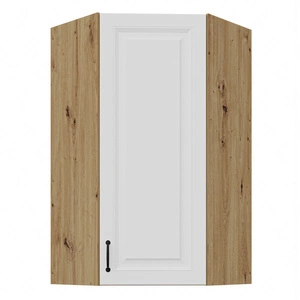 Hängender Ecke-Küchenschrank Scandi 60x60 GN-108 1F schrankdicht gegen Wasserdampf hohe Temperaturen und verschüttete Flüssigkeiten