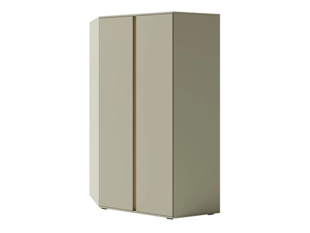 Eck-kleiderschrank Paguro Eukalyptus / eiche baltic dune modernes Design ABS-Finish Kleiderschrank für Jugendzimmer