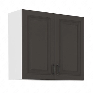 Küchenhängeschrank Silver 80 G-72 2F Schrank resistent gegen Dampf hohe Temperatur und Verschüttungen