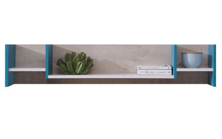 Möbelset Niko weiß / Eiche / marine ideal für ein Jugend- oder Kinderzimmer in einem trendigen Stil