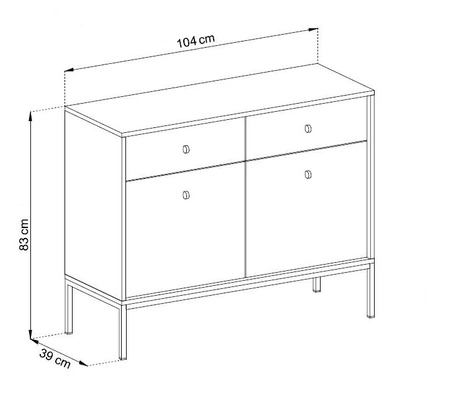 Möbelset Mono Beige Minimalistisches Design Wohnzimmermöbelset oder für das Wohnzimmer goldene Beine stilvoller Griff