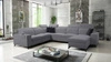 Ecksofa mit Schlaffunktion Kelly Sleek VIII grau rechtes Stilvolles Ecksofa für Wohnzimmer bietet Komfort beim Entspannen