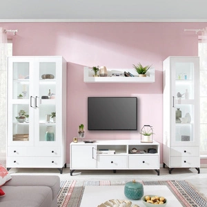 Skien Möbel weiß glänzend innovative Wohnzimmer- und Loungemöbel im zeitgenössischen Stil