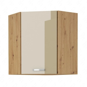 Eck-Küchenwandschrank Arton 60x60 GN-72 1F dampf-, temperatur- und spritzwasserbeständiger Schrank