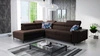 Ecksofa mit Schlaffunktion Belvi III braun linke Seite bequemes und elegantes Ecksofa für das Wohnzimmer mit praktischem Stauraum an der Seite