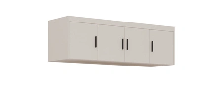 Garderobenerweiterung Rene 176 cm beige sand Funktionsgarderobe erhöht den Stauraum für Schuhe Kleidung und Accessoires