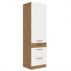 Küchenhochschrank Ventom 60 DKS-210 3S 1F Küchenschrank mit Schubladen dampf-, hitze- und auslaufsicherer Schrank