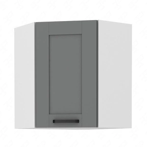 Eck-Küchenwandschrank Avola 60x60 GN-72 1F dampf-, temperatur- und spritzwasserbeständiger Schrank