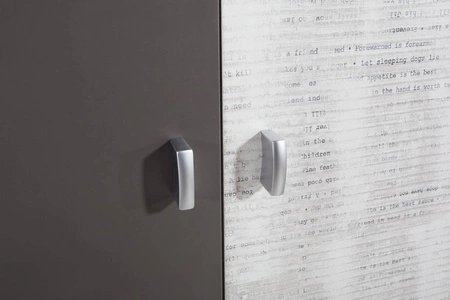 Eckkleiderschrank Tablo graphit / enigma ideal für das Jugendzimmer sehr brauchbar und hat ein modernes Design