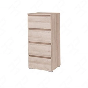 Kommode Simple 45 cm Eiche sonoma Funktionsmöbel für das Jugendzimmer, Wohnzimmer oder Büro