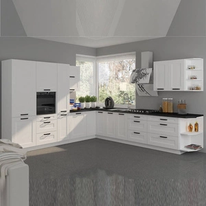 Eck-Küchenmöbel-Set Livio 310x340 cm ideal für klassische und moderne Innenräume