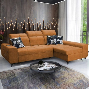 Ecksofa mit Schlaffunktion Buffalo honey right funktionelles und stilvolles Ecksofa mit Bettkasten