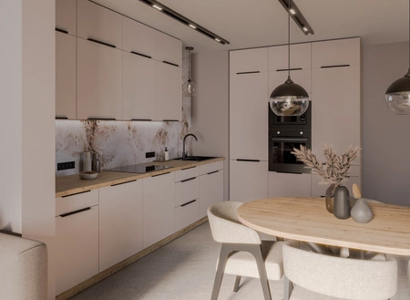 Küchenspüle mit Schublade Soela 80 ZL 1S BB feuchtigkeits- und beschädigungssicherer Schrankkantengriff