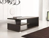 Couchtisch Ödipus 68 cm Kastanie Wenge modernes Möbeldesign Die Kanten des Couchtisches sind mit einem speziellen Furnier versehen