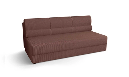 Sofa Fogu indisch rosa einfache Form des Sofas in modernem Design Cord-Polsterung Stoff Bettwäsche Container