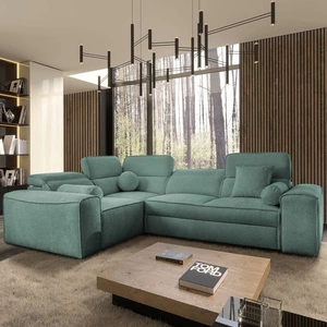 Ecksofa mit Schlaffunktion Viano II Patina linkes Design Ecksofa das sich perfekt in moderne Einrichtungen einfügt