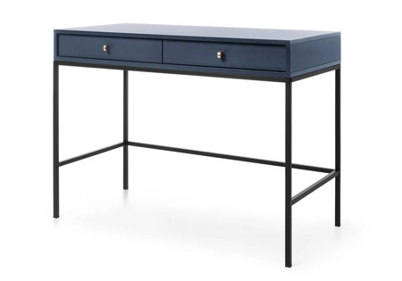 Konsole Mono Dunkelblau Mit Schubladen stilvolles und funktionales Möbelstück für den Flur das Wohnzimmer oder das Büro