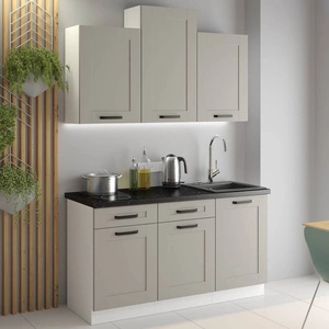 Küchenmöbel-Set Ponza 150 cm Schränke sehen in klassischen und modernen Interieurs großartig aus