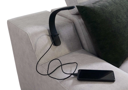 Ecksofa mit Schlaffunktion Alcamo III burgundy links funktionelles Ecksofa mit Schublade in der Seite zwei Behälter für Bettzeug